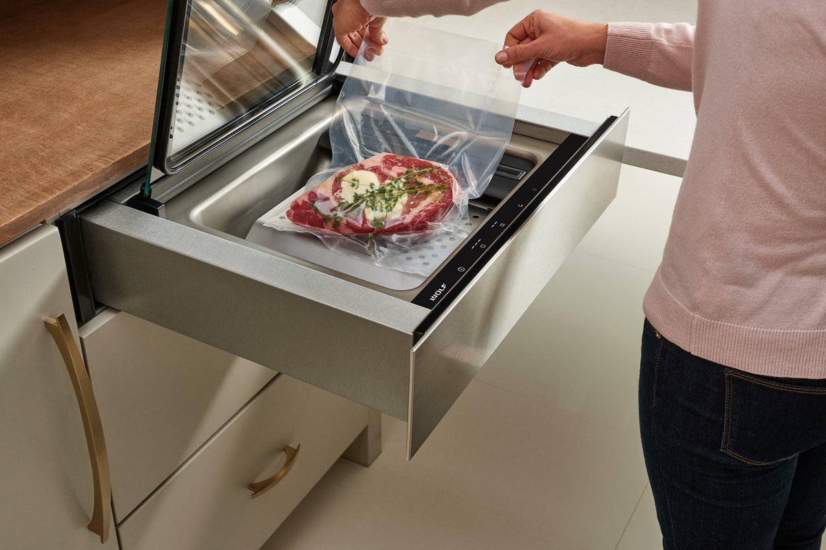 Wolf vacuum drawers