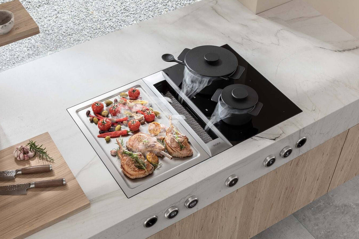 BORA Professional 3.0 surface induction Tepan rough hob set
