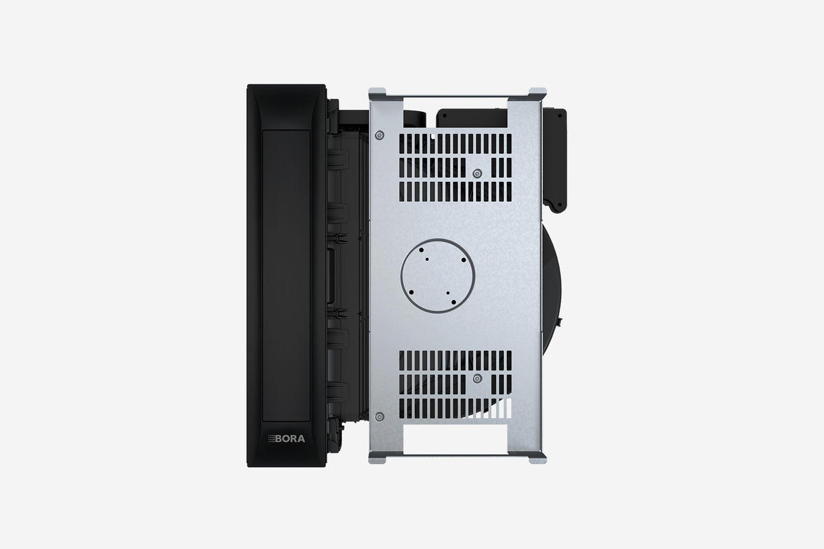 BORA Professional 3.0 Extractor with Fan All Black PKAS3AB - hero shot, all-black extractor and fan module
