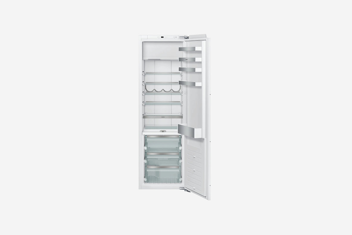 Gaggenau 200 Series Fridge with Freezer Compartment RT282306 - lifestyle kitchen installation shot