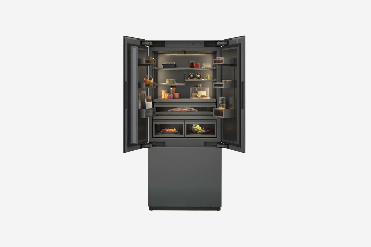 Gaggenau Expressive Series Vario French Door Fridge-Freezer RVY497190 90cm - hero product shot, doors closed front view