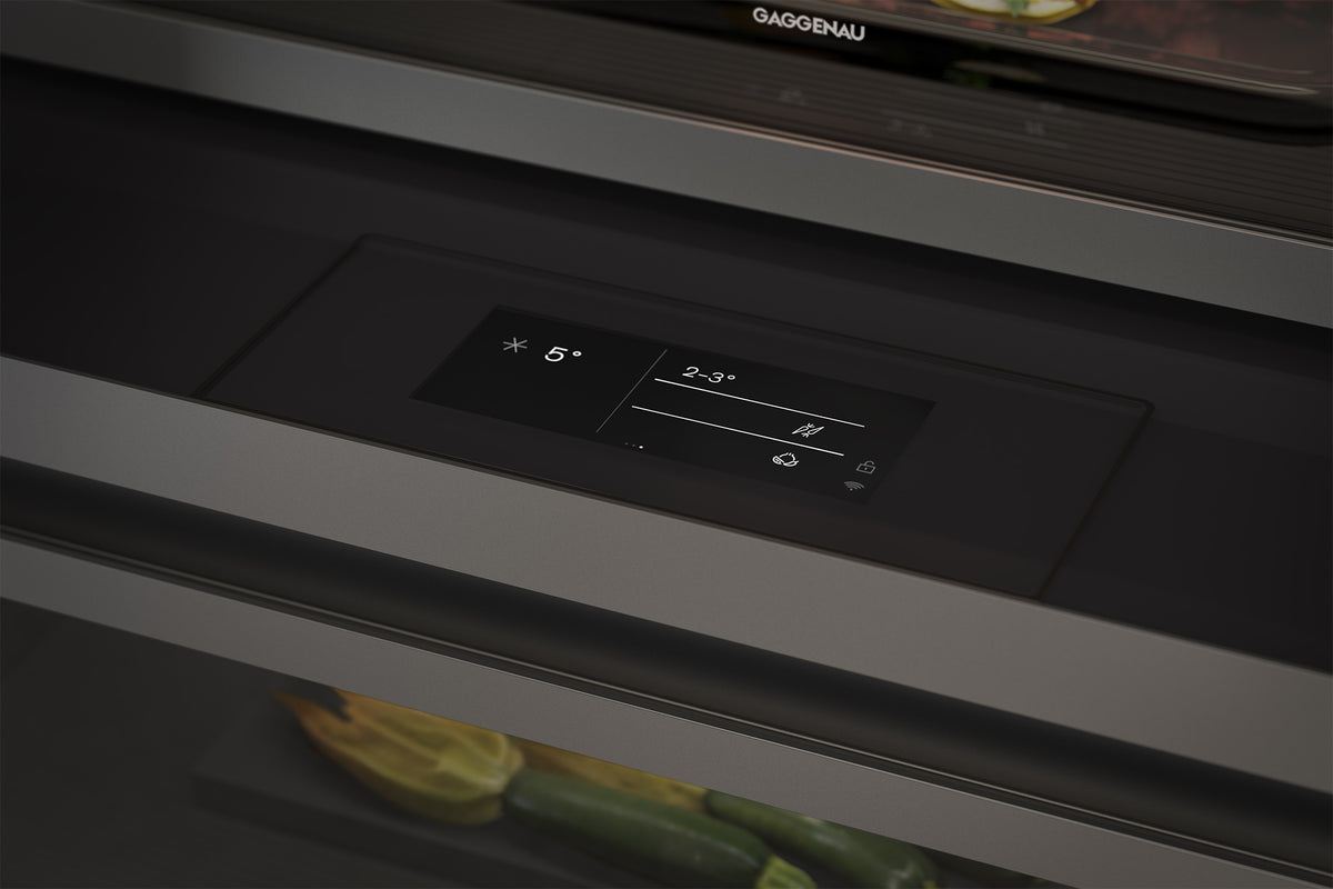 Gaggenau Expressive Series Vario Fridge RVC467190 - lifestyle kitchen installation shot
