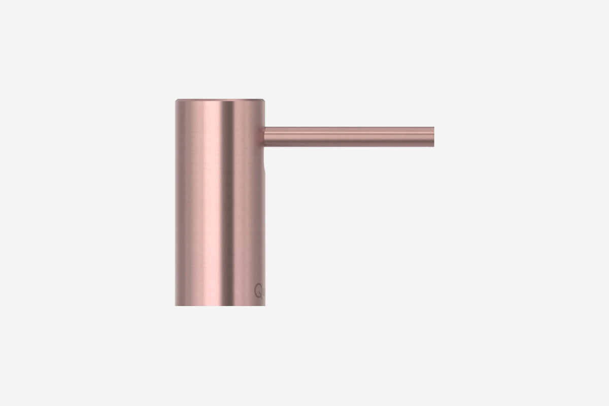 Quooker soap dispenser in rose copper