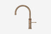 Quooker Classic Fusion round boiling water tap in patinated brass