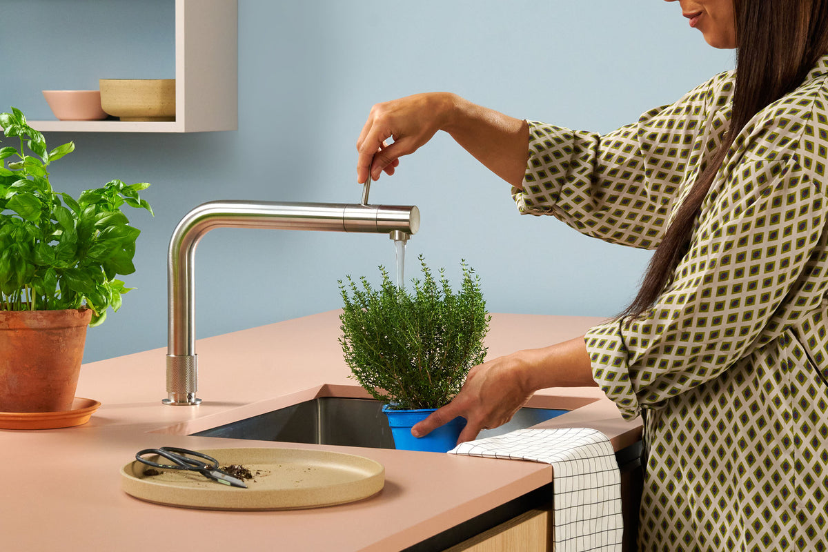 Quooker Front boiling water tap in stainless steel