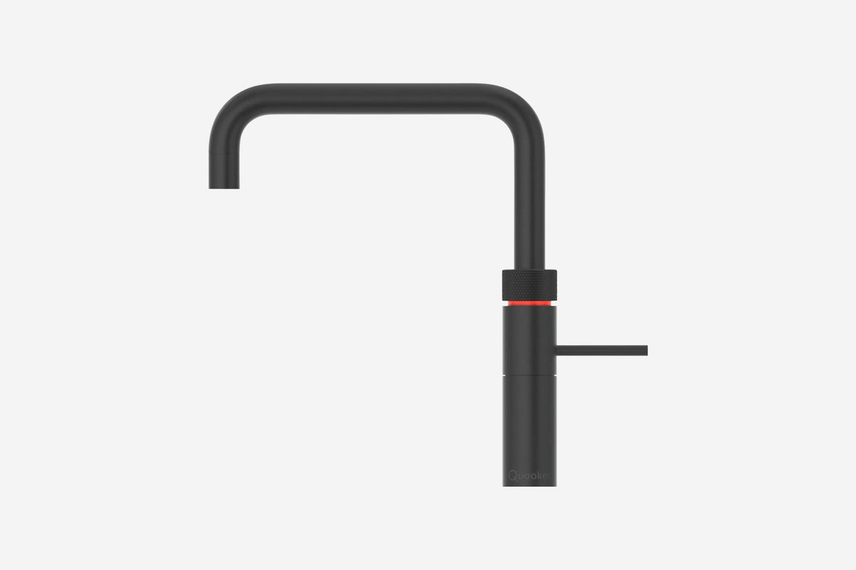 Quooker Fusion square boiling water tap in black