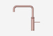 Quooker Fusion square boiling water tap in rose copper