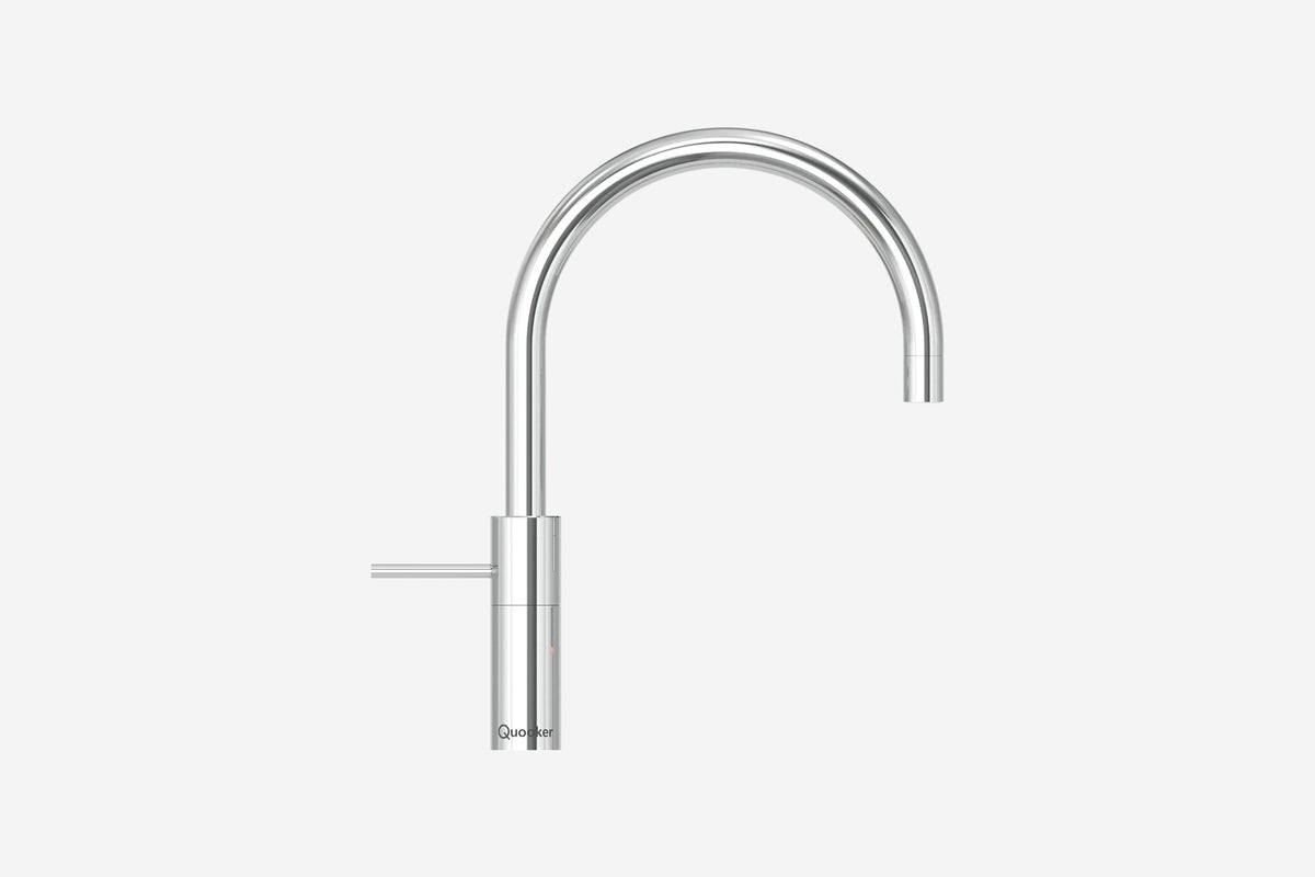 Quooker Nordic round mixer tap in chrome