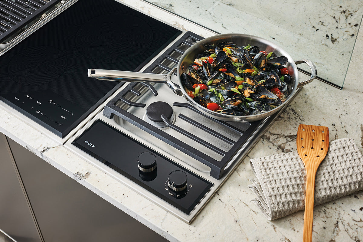 Wolf Transitional 40 cm gas domino hob