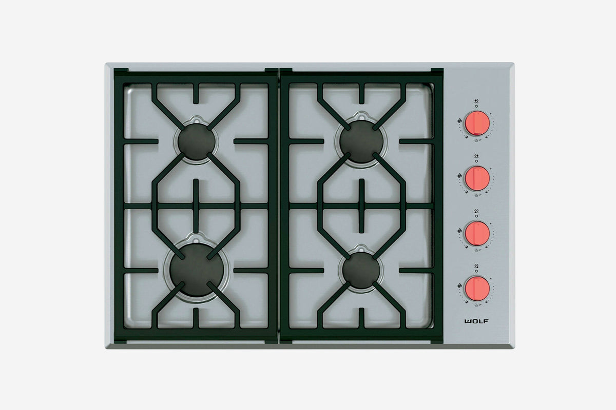 Wolf Professional 4 burner gas hob