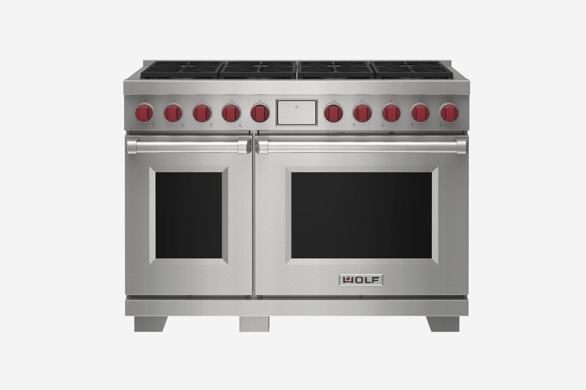 Wolf Dual Fuel 122 cm 8 burner range cooker