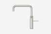 Quooker Fusion square boiling water tap in stainless steel