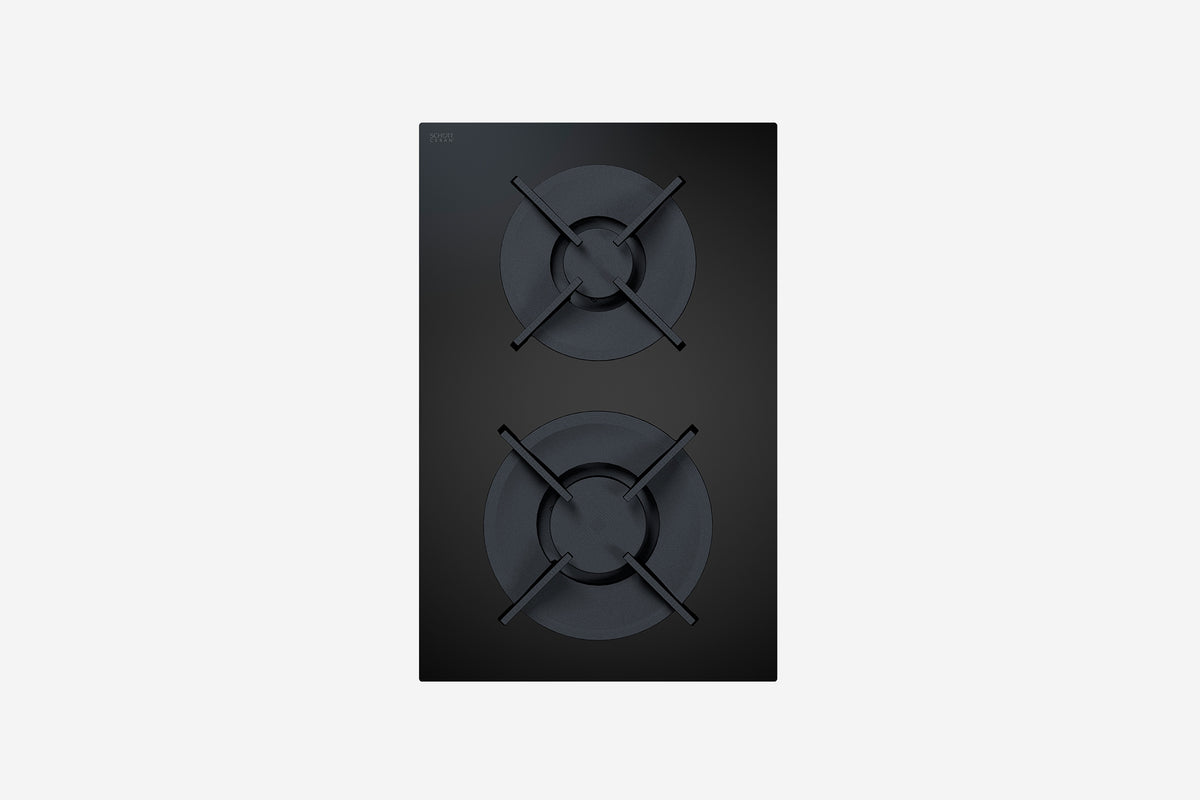 BORA Classic 2.0 Gas Cooktop CKG - hero product shot, single-burner gas module with cast grate, top-down view