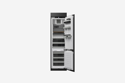 BORA Cool Combi XL 56cm Fridge-Freezer C194KG - hero product shot, tall integrated fridge-freezer column, front view