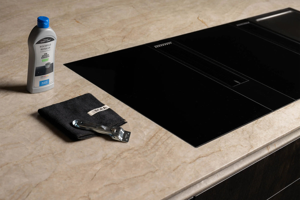 BORA glass ceramic cleaning set