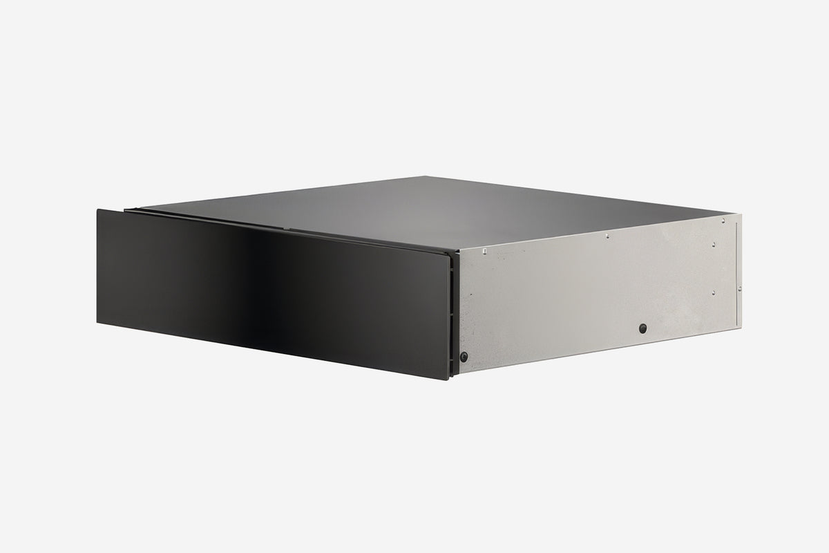 BORA 14cm Multi-Drawer MS140 - hero product shot, slim integrated warming drawer, closed front view
