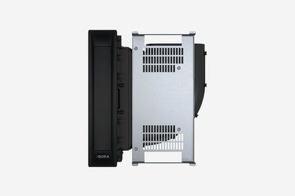 BORA Professional 3.0 Cooktop Extractor All Black PKA3AB - hero shot, all-black extractor module, top-down view