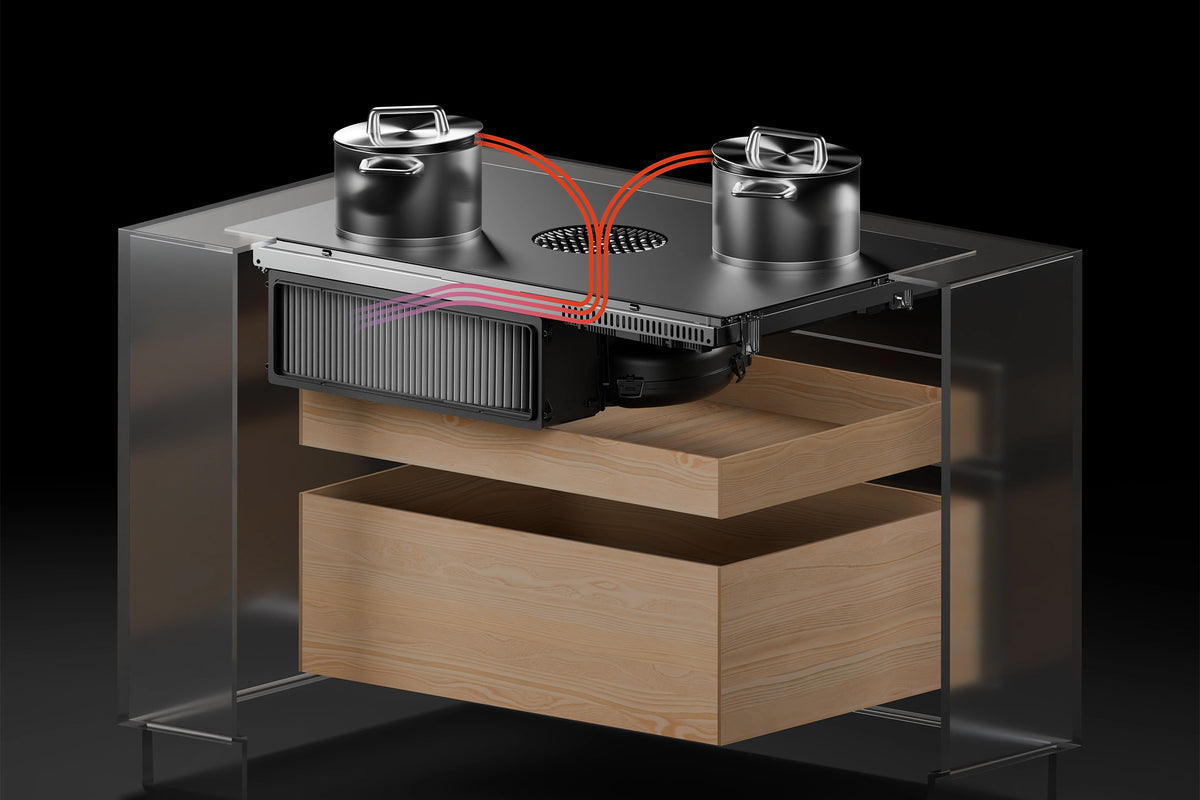 BORA S Pure 58 cm venting hob