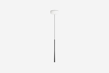 BORA Stars Surface Mounted Pendant Black LSASW - hero product shot, surface-mount spotlight, side view
