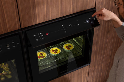 BORA X BO Built-in Steam Oven XBO - angled view showing door and control interface