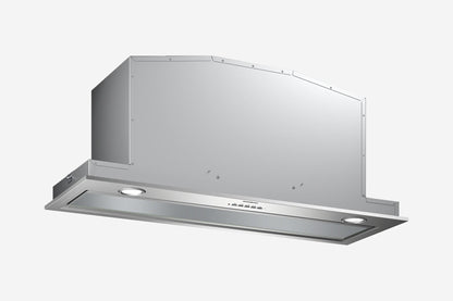 Gaggenau 200 Series Canopy Extractor AC200191 90cm in stainless steel - hero product shot, canopy hood front view