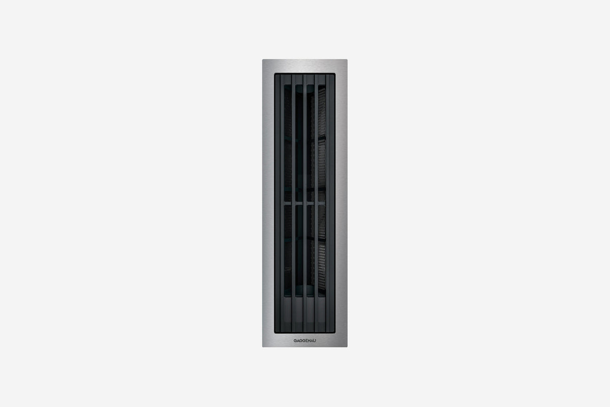Gaggenau 400 Series Vario Downdraft Extractor VL414115 15cm in stainless steel - hero product shot, module top view