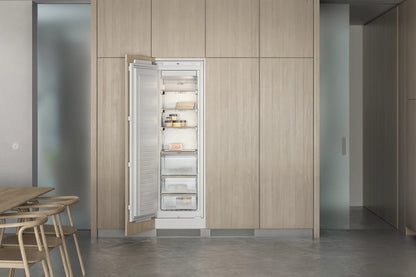 Gaggenau 200 Series Vario Freezer RF287370 - door open showing interior drawers and compartments