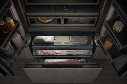 Gaggenau Expressive Series Vario Fridge-Freezer RVB477190 - lifestyle kitchen installation shot