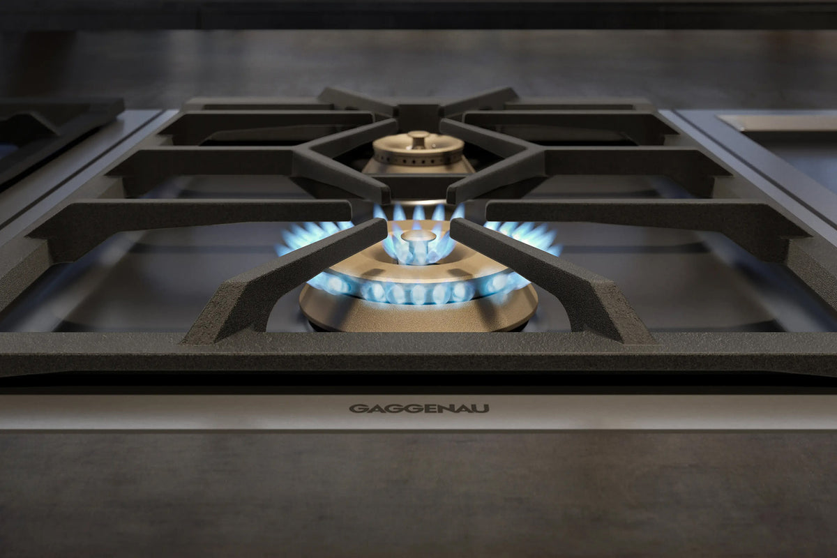 Gaggenau 400 Series Vario Single Burner Wok Gas Cooktop VG415215 - close-up of control knob detail