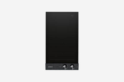 Gaggenau 200 Series Vario Flex Induction Cooktop VI232121 28cm - hero product shot, compact black glass module, top-down view