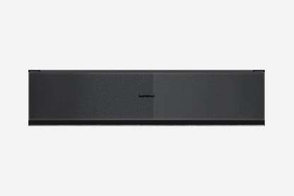 Gaggenau Minimalistic Series Vacuum Drawer GV251100 14cm in Gaggenau Onyx - hero product shot, closed onyx panel front view