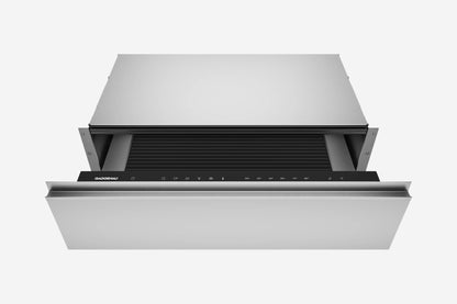 Gaggenau Expressive Series Fully Integrated Warming Drawer GW051190 14cm - hero product shot, integrated flush panel front
