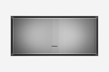 Gaggenau Expressive Series Warming Drawer GW452120 28cm in stainless steel - hero product shot, closed drawer front view