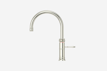 Quooker Classic Fusion round boiling water tap in nickel