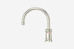 Quooker Classic Nordic round boiling water tap in nickel