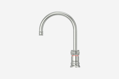 Quooker Classic Nordic round boiling water tap in stainless steel