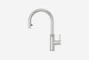 Quooker Flex round boiling water tap in stainless steel