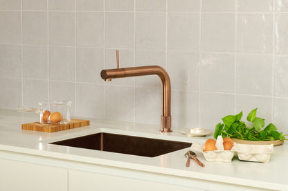 Quooker Front boiling water tap in rose copper