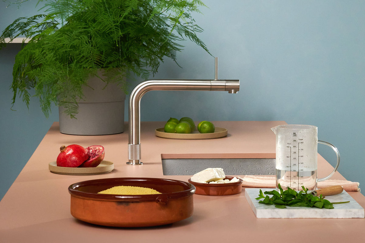 Quooker Front boiling water tap in stainless steel