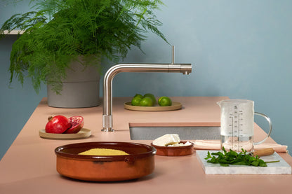 Quooker Front boiling water tap in stainless steel