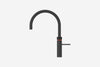 Quooker Fusion round boiling water tap in black