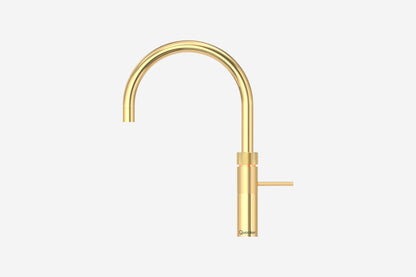 Quooker Fusion round boiling water tap in gold