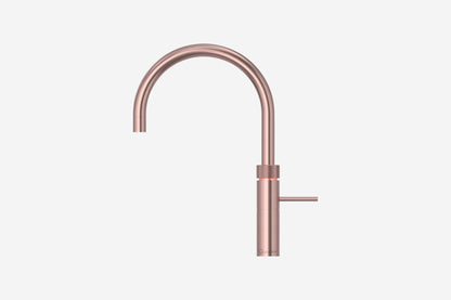 Quooker Fusion round boiling water tap in rose copper