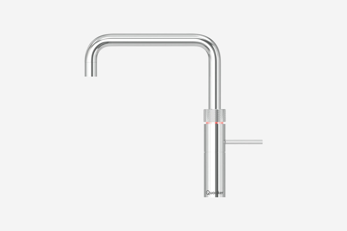 Quooker Fusion square boiling water tap in chrome