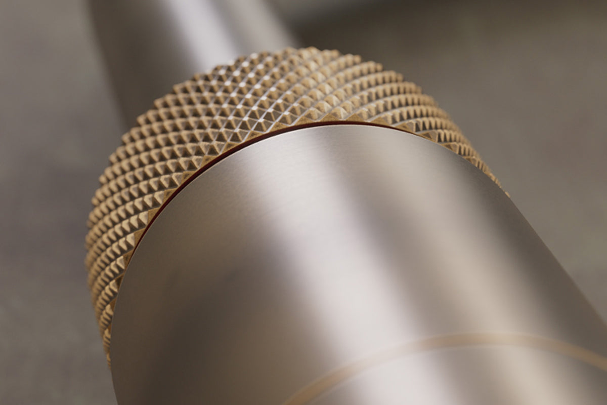 Quooker Fusion square boiling water tap in patinated brass