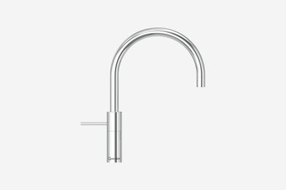 Quooker Nordic round mixer tap in chrome