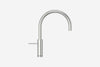 Quooker Nordic round mixer tap in stainless steel
