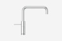 Quooker Nordic square mixer tap in chrome