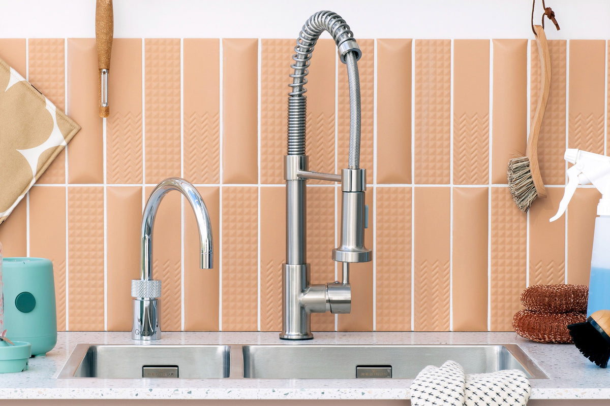 Quooker Nordic round boiling water tap in chrome