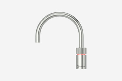 Quooker Nordic round boiling water tap in stainless steel